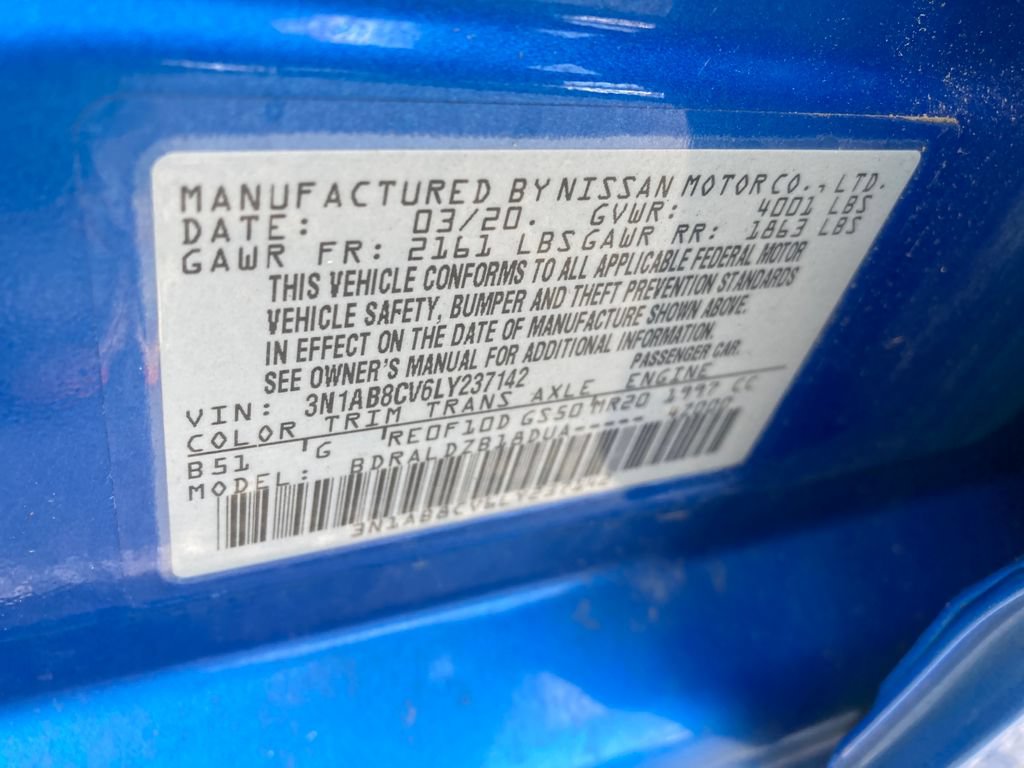 Used 2020 Nissan Sentra SV FWD image 37