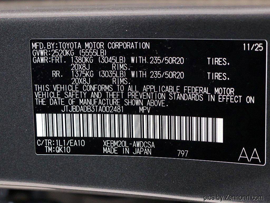 New 2026 Lexus RZ 350e 2WD w/ Technology Package image 30