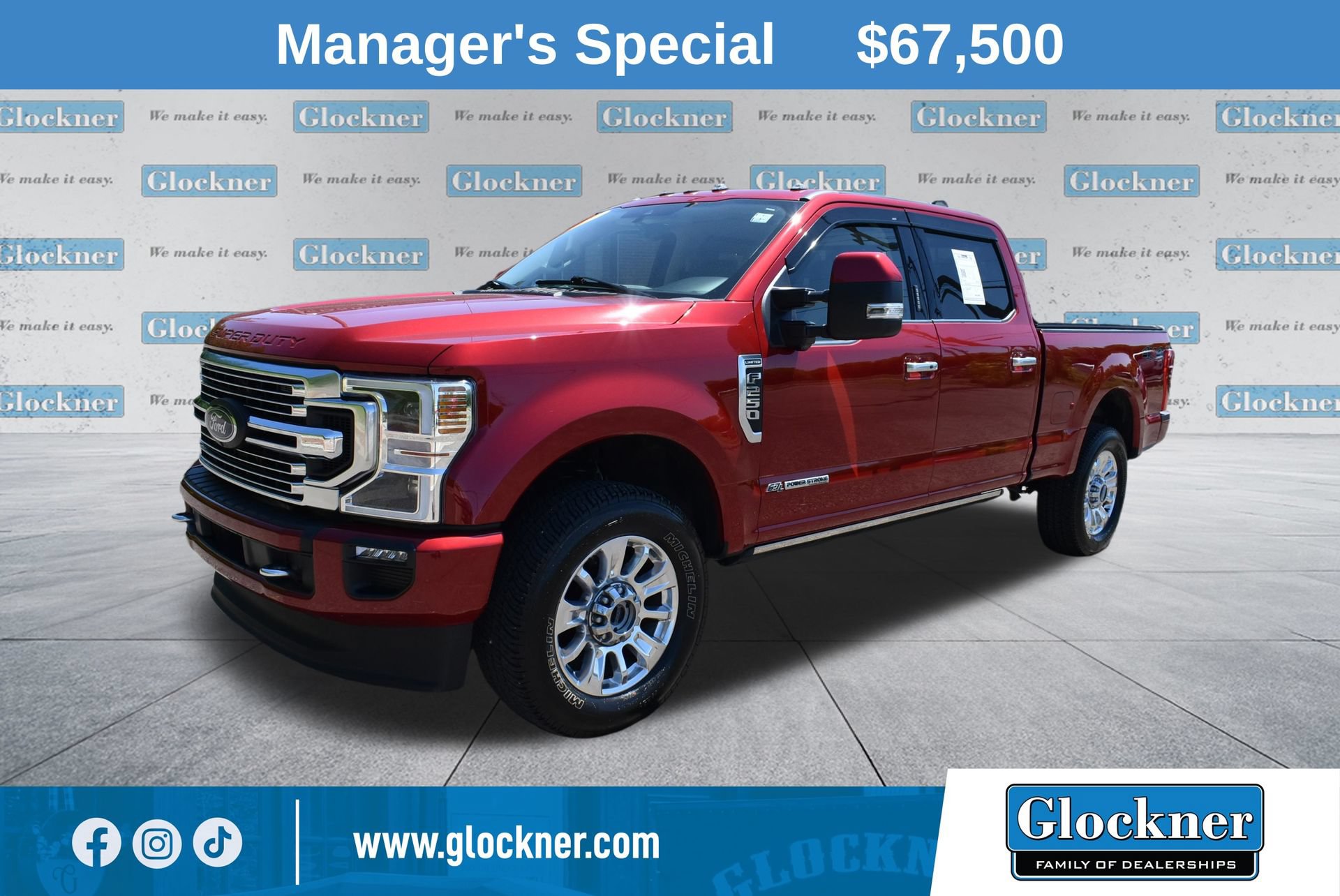 Certified 2021 Ford F250 Limited AWD/4WD image 1