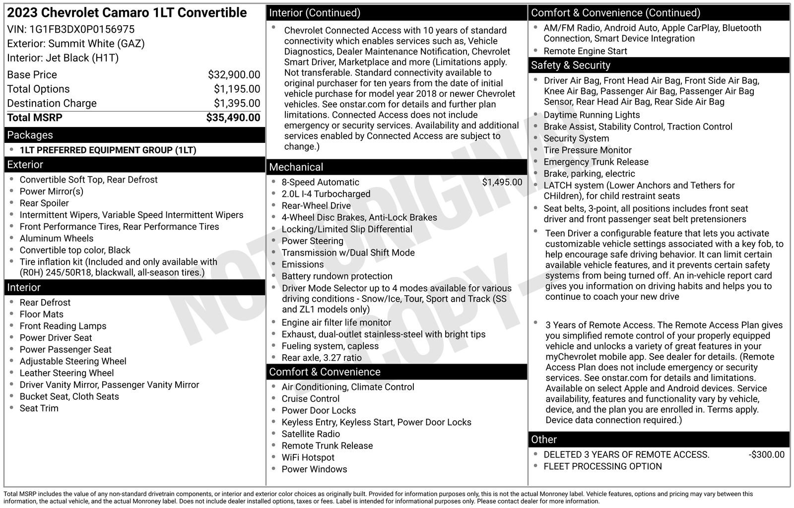 Used 2023 Chevrolet Camaro LT image 6