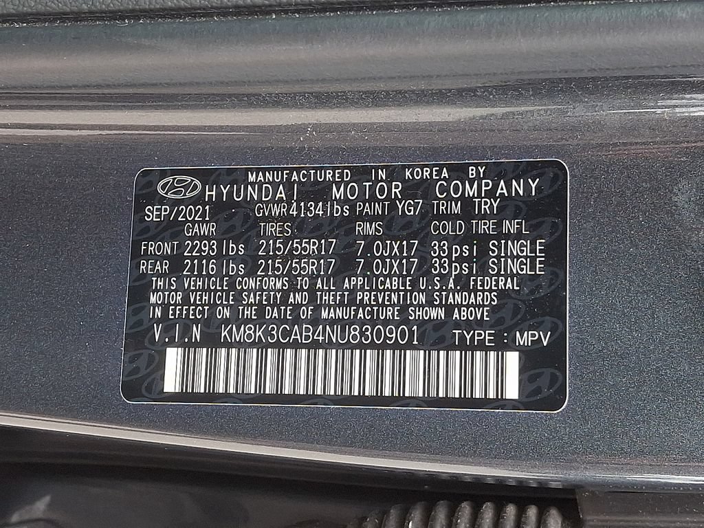 Used 2022 Hyundai Kona SEL w/ Convenience Package AWD/4WD image 28