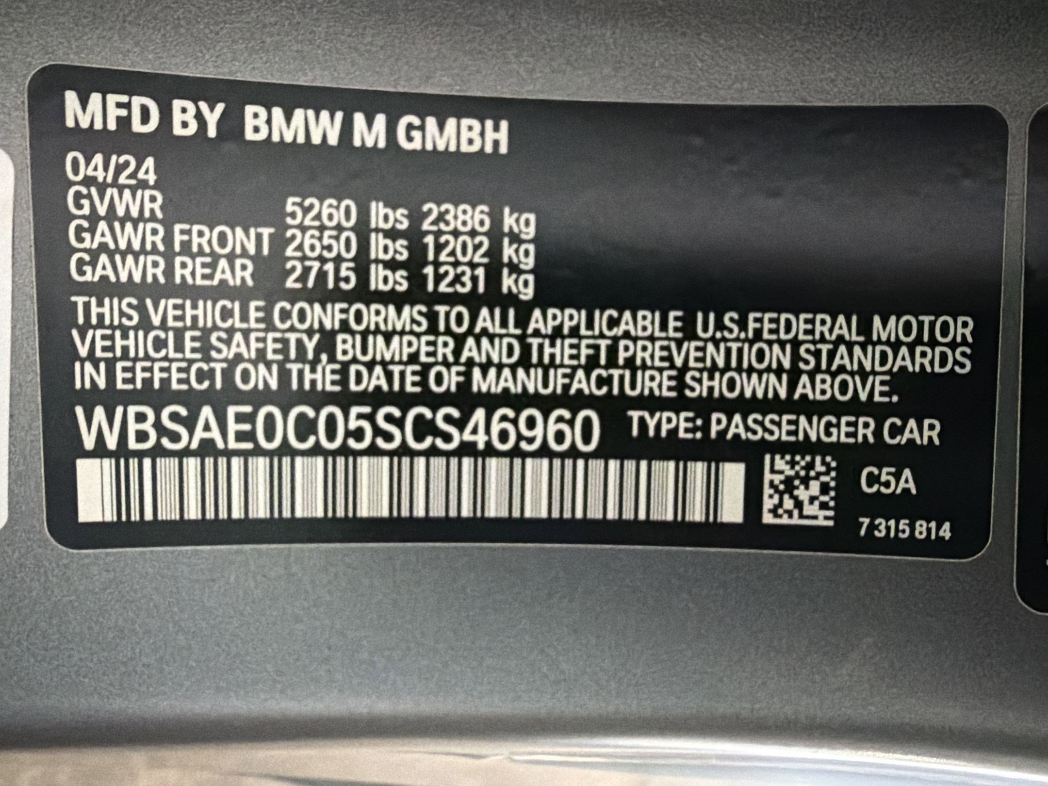 Used 2025 BMW M8 Competition w/ M Carbon Exterior Package AWD/4WD image 11
