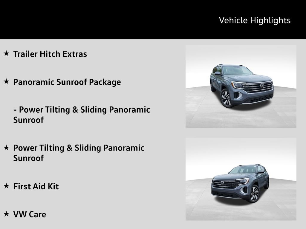 New 2026 Volkswagen Atlas SE AWD/4WD image 16