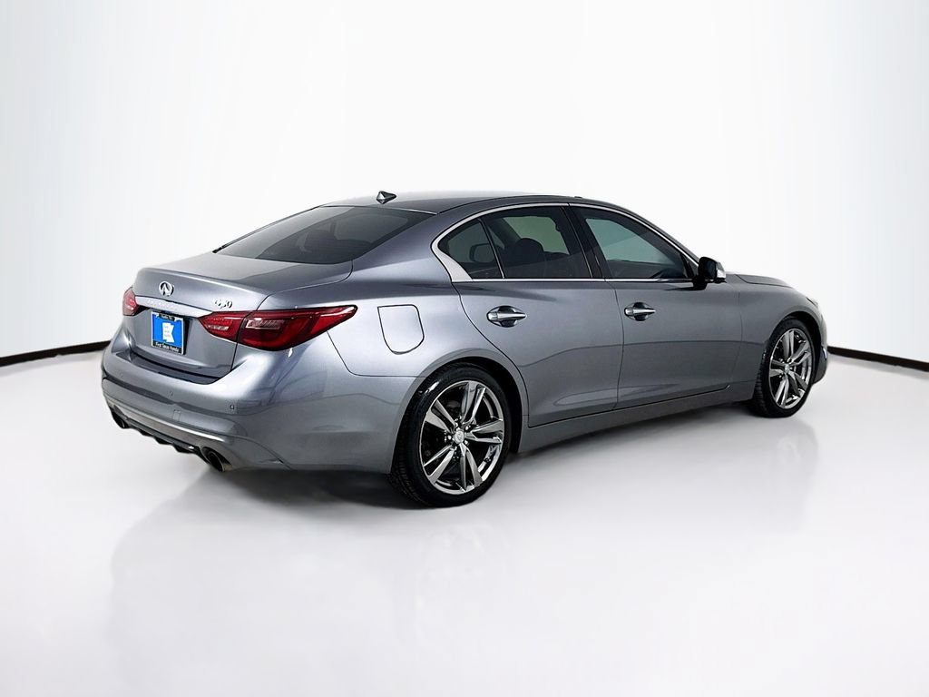 Used 2019 INFINITI Q50 Luxe w/ Essential Package (3.0T Luxe) RWD image 7