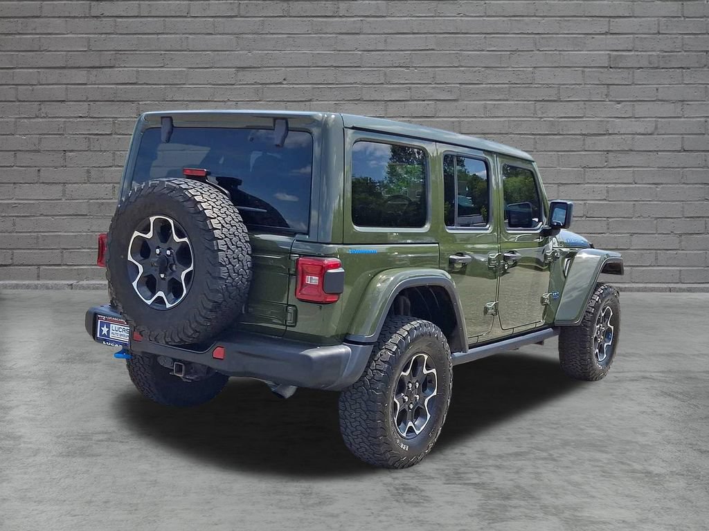 Used 2023 Jeep Wrangler Unlimited Rubicon 4xe w/ Steel Bumper Group AWD/4WD image 11