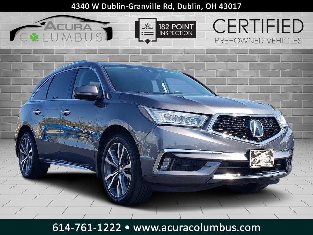 Used 2019 Acura MDX w/ Advance & Entertainment Pkg