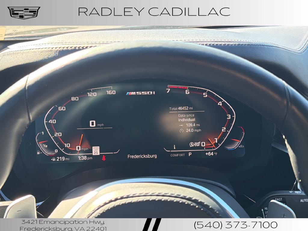 Used 2020 BMW M550i xDrive w/ Executive Package AWD/4WD image 6