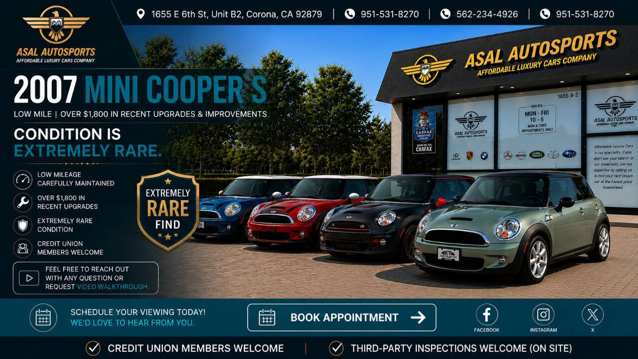 Used 2007 MINI Cooper S FWD image 2