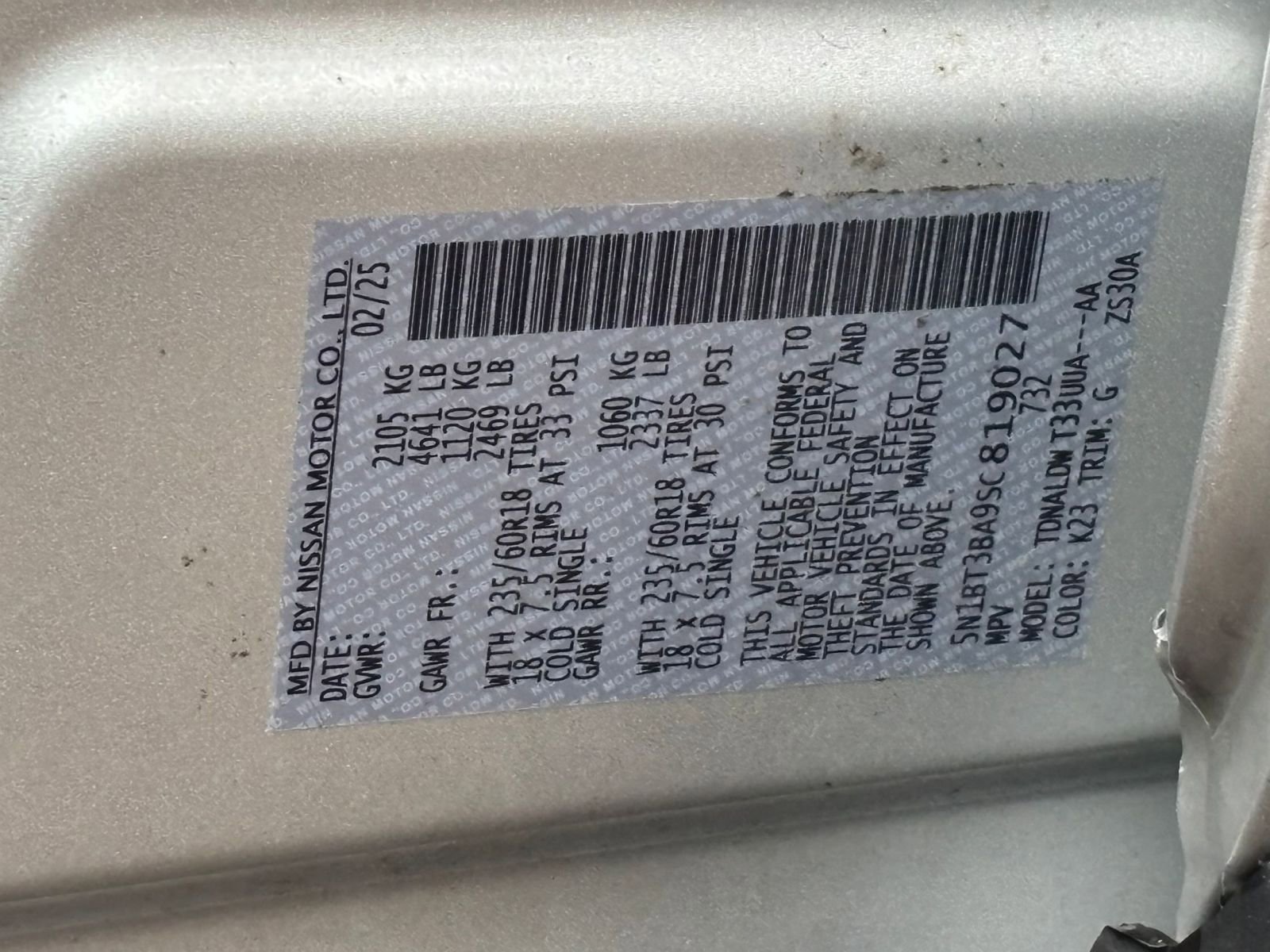 Used 2025 Nissan Rogue SV FWD image 10