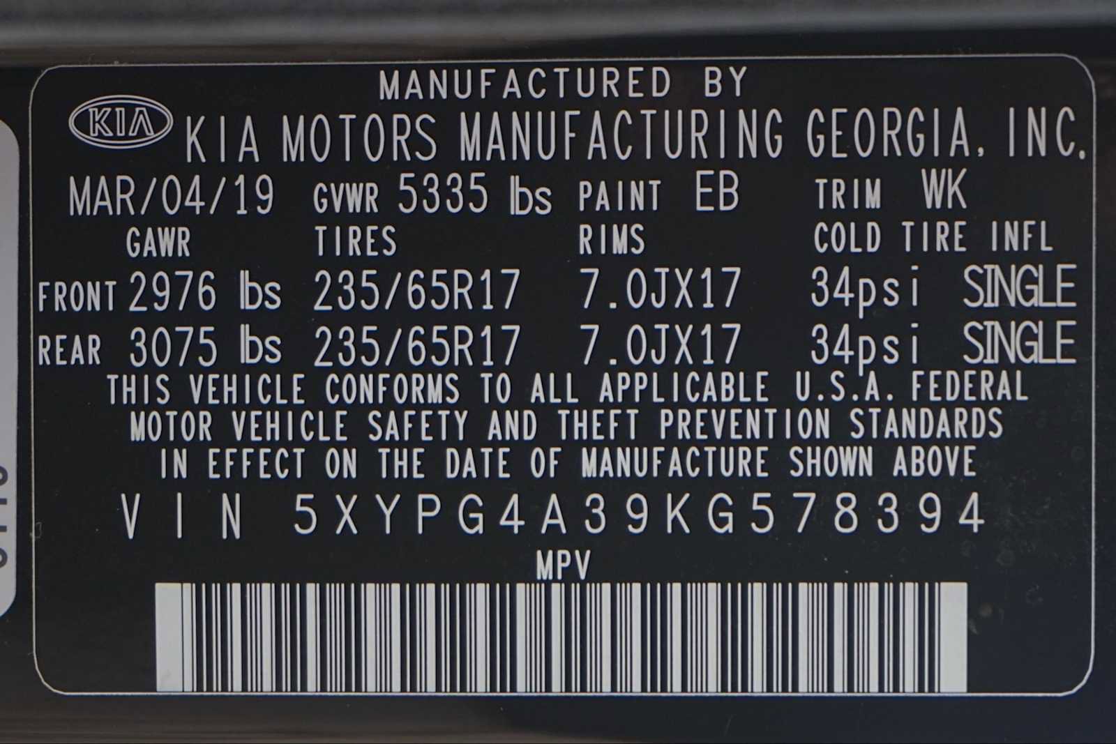 Used 2019 Kia Sorento L image 30