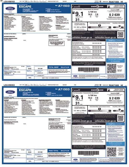 Used 2024 Ford Escape Platinum image 6