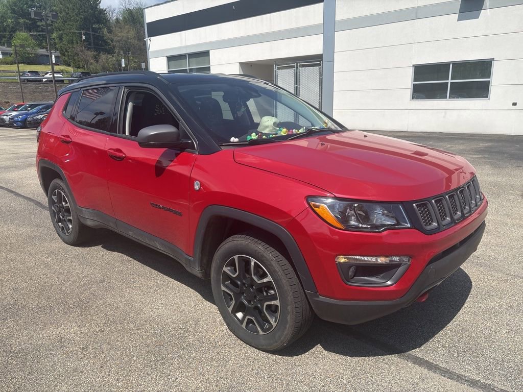 Used 2021 Jeep Compass Trailhawk AWD/4WD image 1