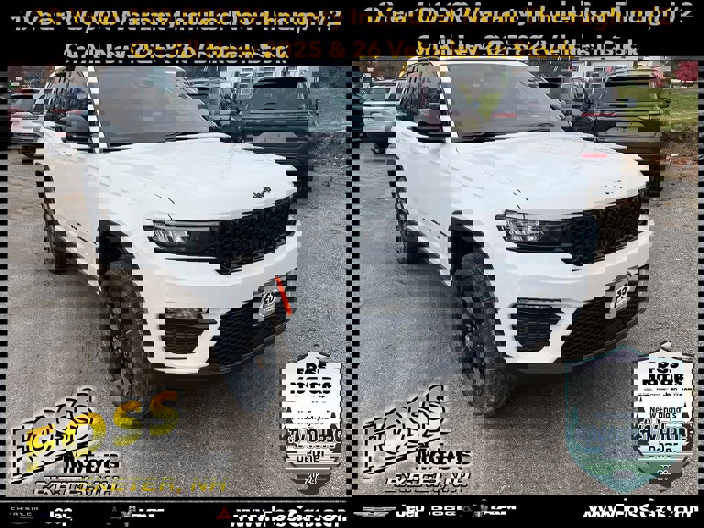 New 2025 Jeep Grand Cherokee Limited w/ Black Appearance Package