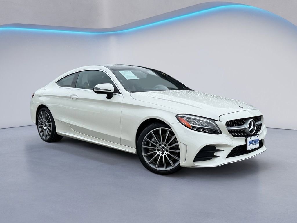Certified 2021 Mercedes-Benz C 300 4MATIC Coupe image 2