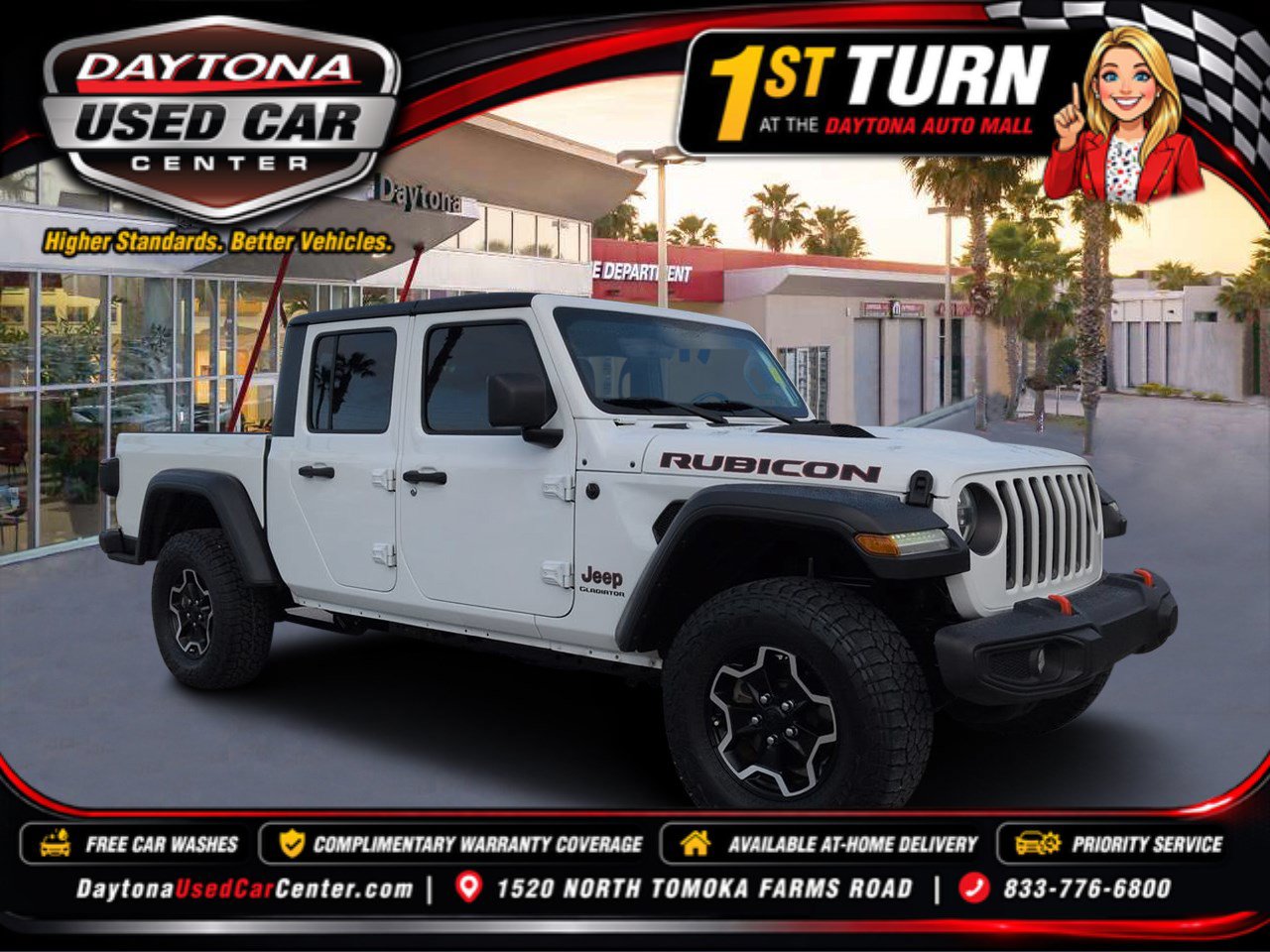 Used 2022 Jeep Gladiator Rubicon w/ LED Lighting Group