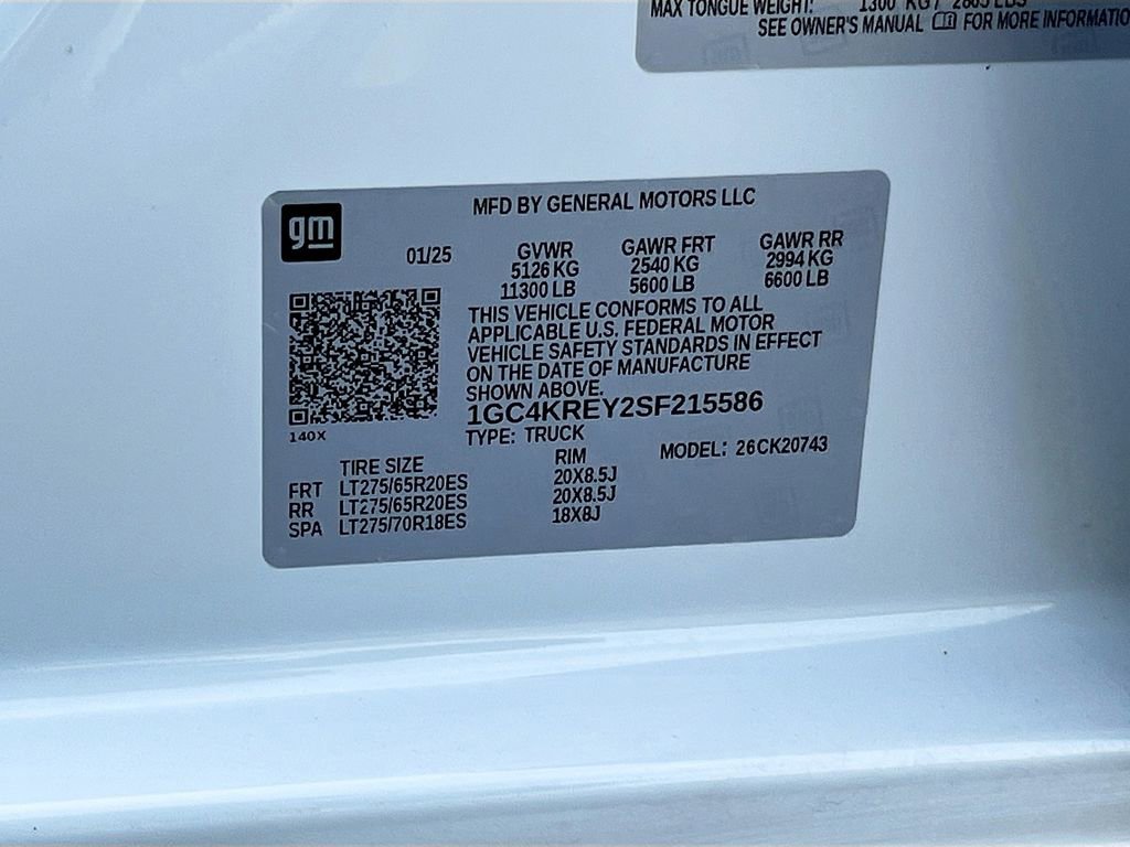 Used 2025 Chevrolet Silverado 2500 High Country w/ Technology Package image 32