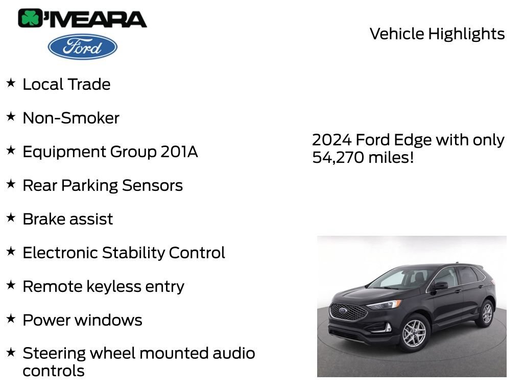Used 2024 Ford Edge SEL AWD/4WD image 7