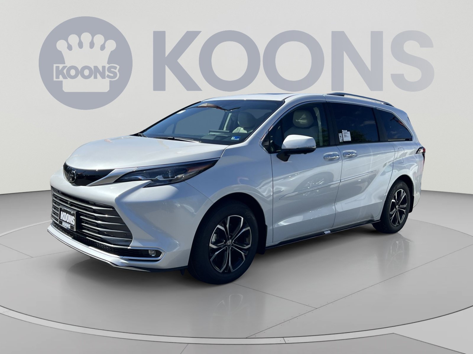 New 2026 Toyota Sienna Platinum AWD/4WD image 1