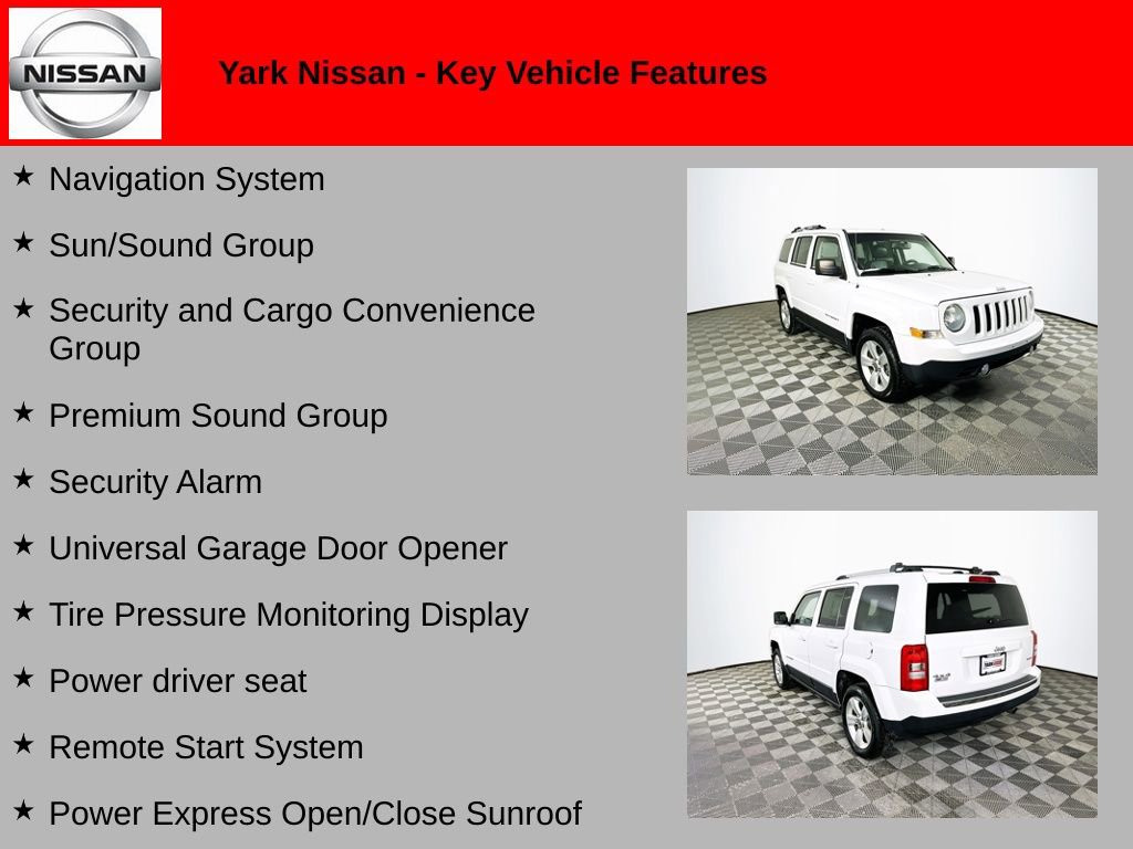 Used 2014 Jeep Patriot Limited w/ Sun/Sound Group image 2