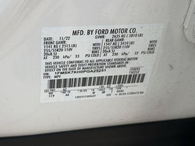 Certified 2023 Ford Explorer ST-Line w/ Class IV Trailer Tow Package RWD image 33