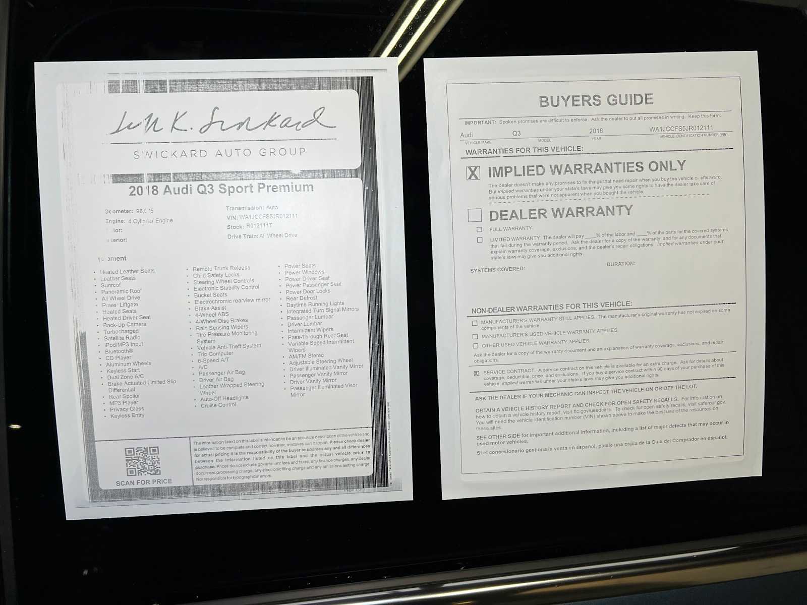 Used 2018 Audi Q3 2.0T Premium Plus w/ Premium Plus Package image 40