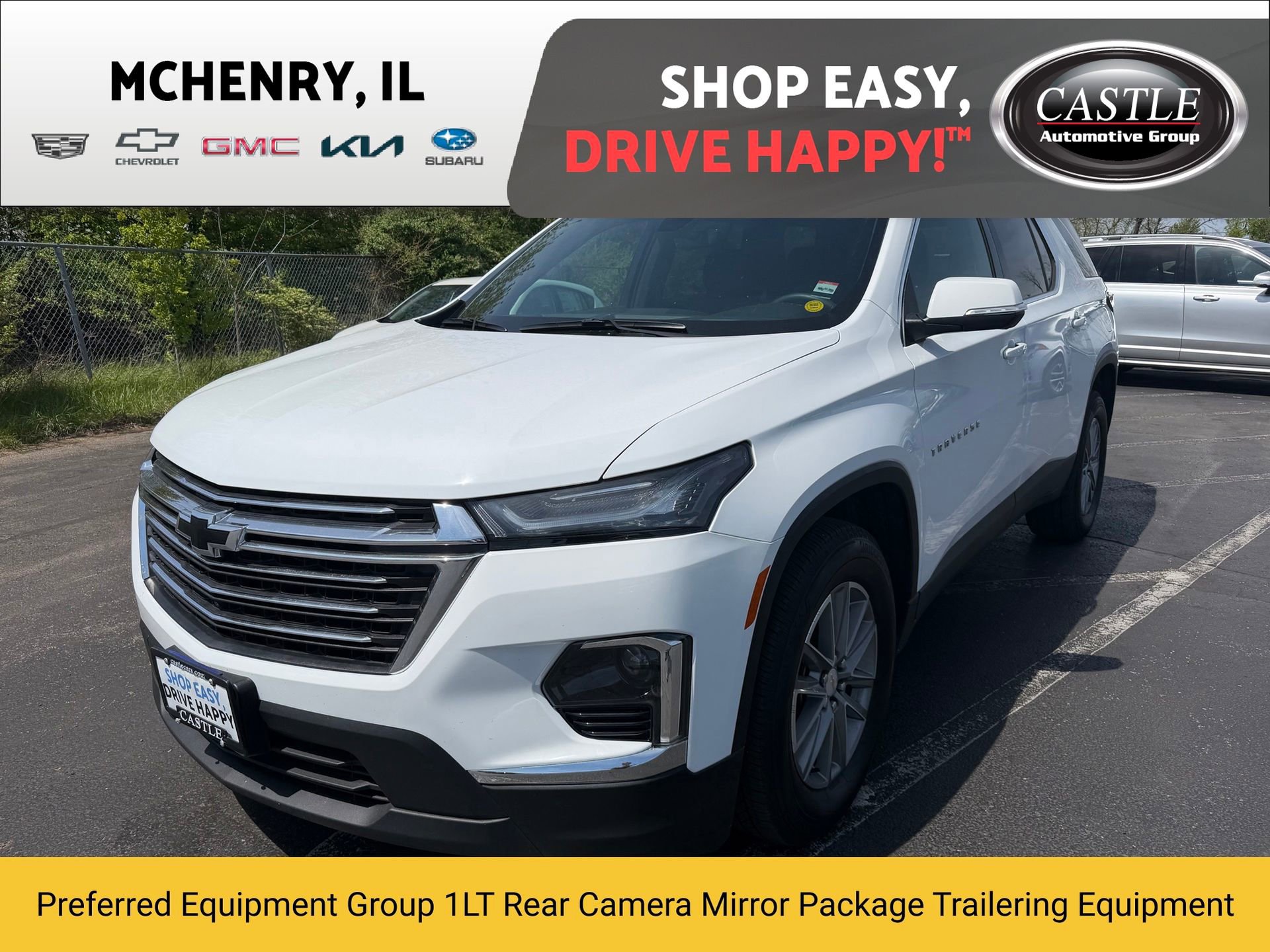 Used 2023 Chevrolet Traverse LT w/ Rear Camera Mirror Package