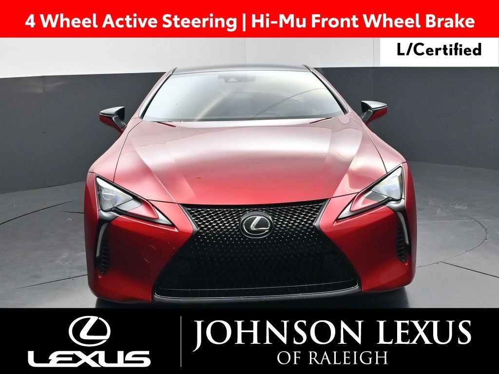 Certified 2022 Lexus LC 500 Coupe w/ Dynamic Handling Package RWD image 4