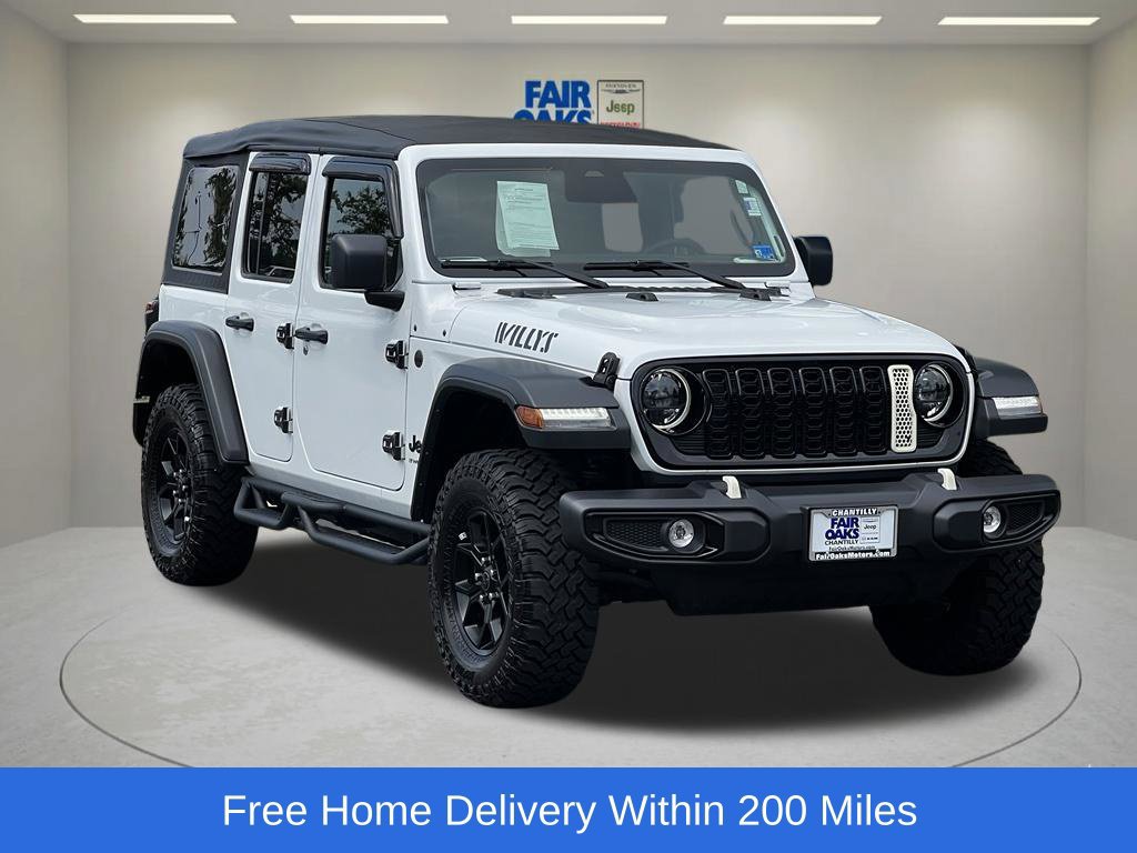 Used 2025 Jeep Wrangler Unlimited Sport AWD/4WD image 1
