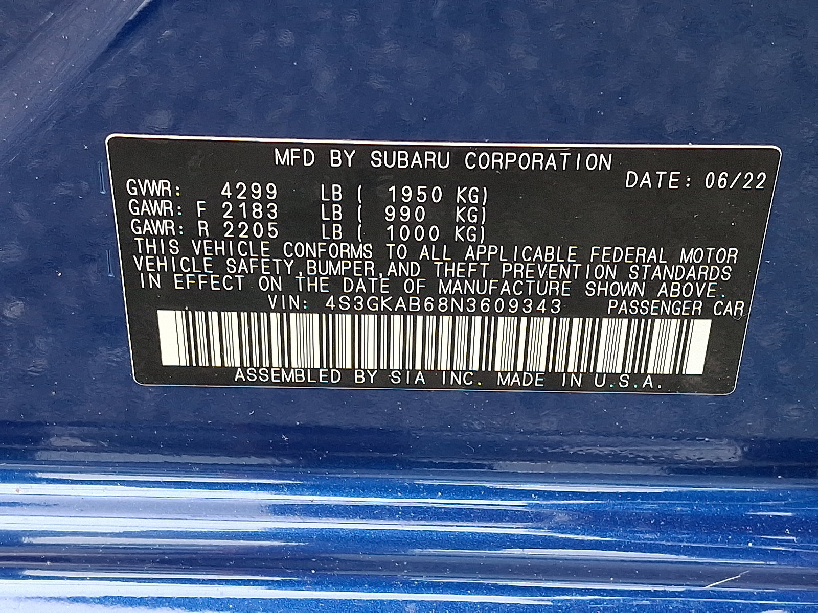 Used 2022 Subaru Impreza 2.0i AWD/4WD image 26