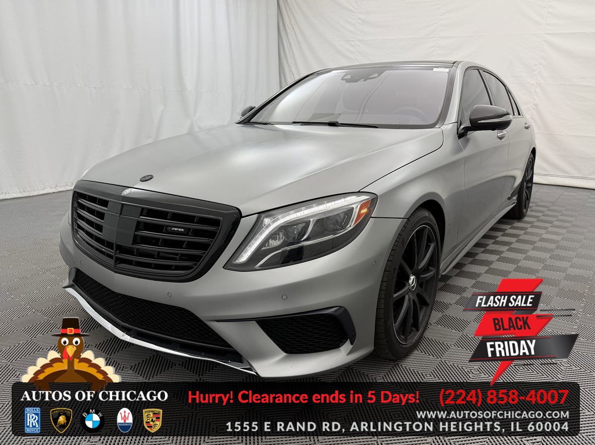 Used 2016 Mercedes-Benz S 63 AMG 4MATIC Sedan