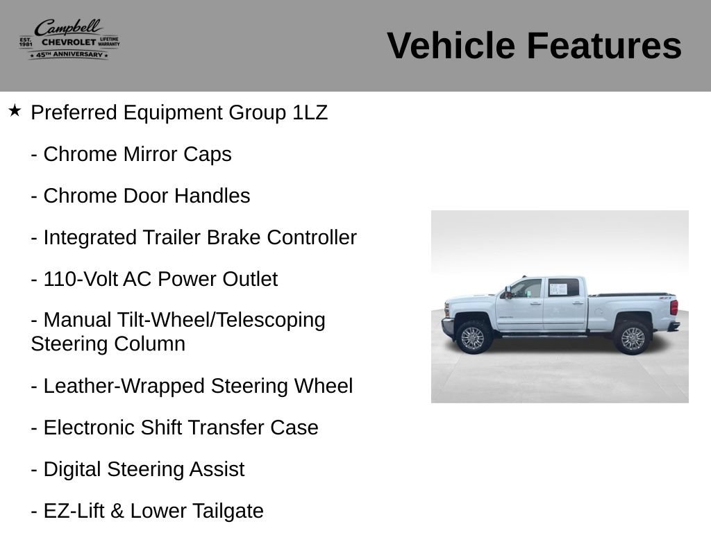 Used 2017 Chevrolet Silverado 2500 LTZ w/ Duramax Plus Package AWD/4WD image 16