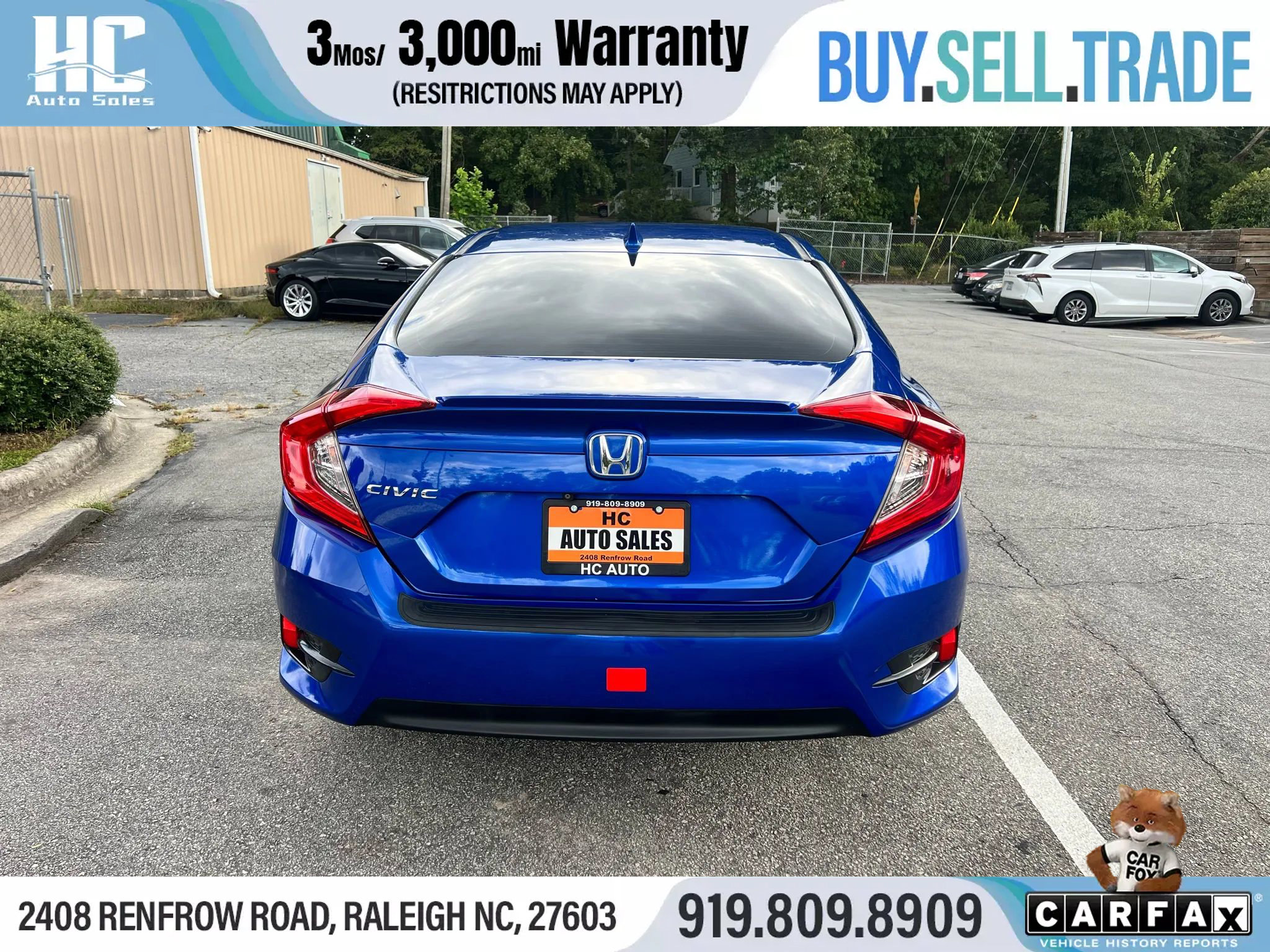 Used 2017 Honda Civic EX-T image 4