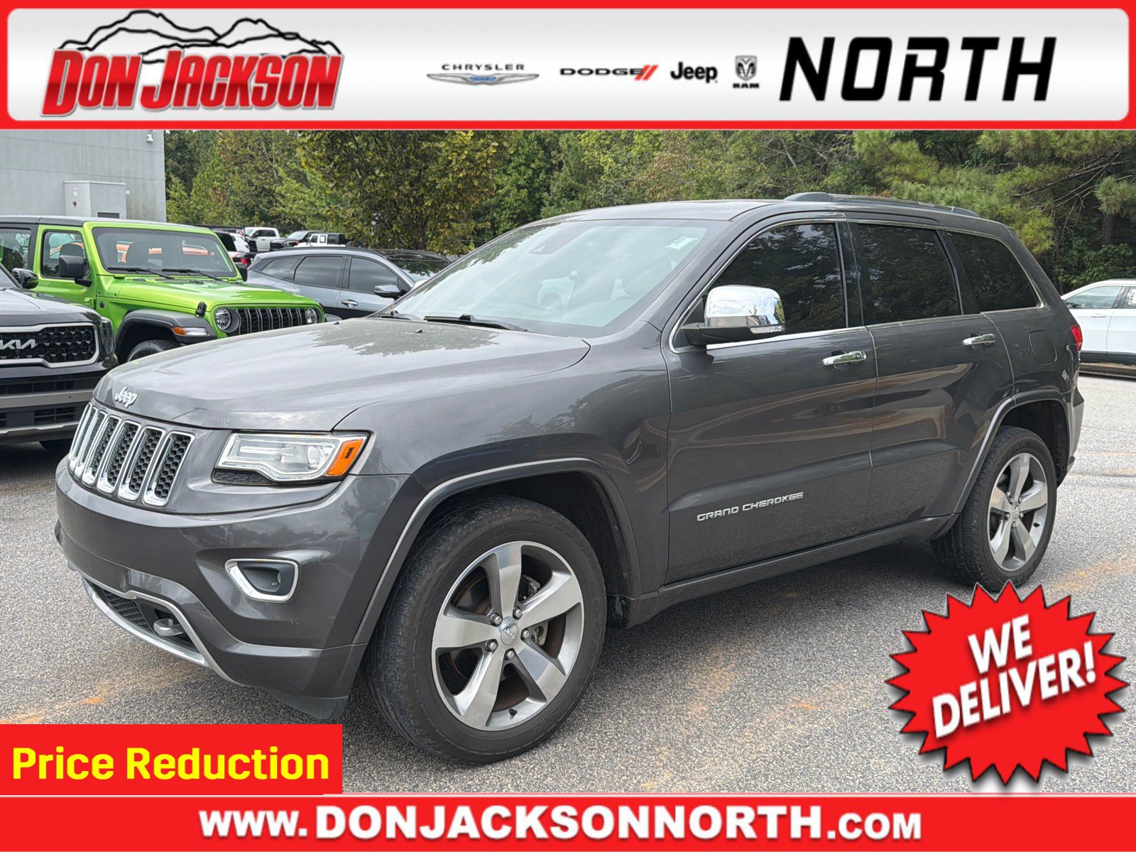 Used 2014 Jeep Grand Cherokee Overland w/ Advanced Technology Group