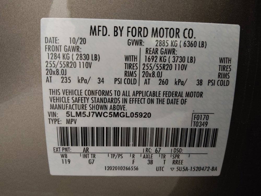 Used 2021 Lincoln Aviator Reserve RWD image 33