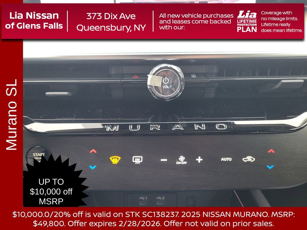 New 2025 Nissan Murano SL w/ Cargo Package image 24