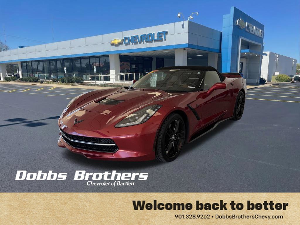 Used 2014 Chevrolet Corvette Stingray Convertible w/ 3LT Preferred Equipment Group RWD image 3