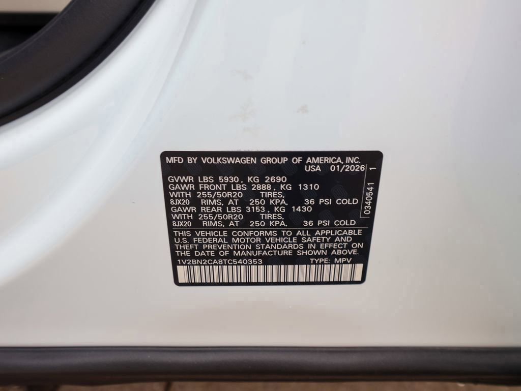 New 2026 Volkswagen Atlas SEL image 29