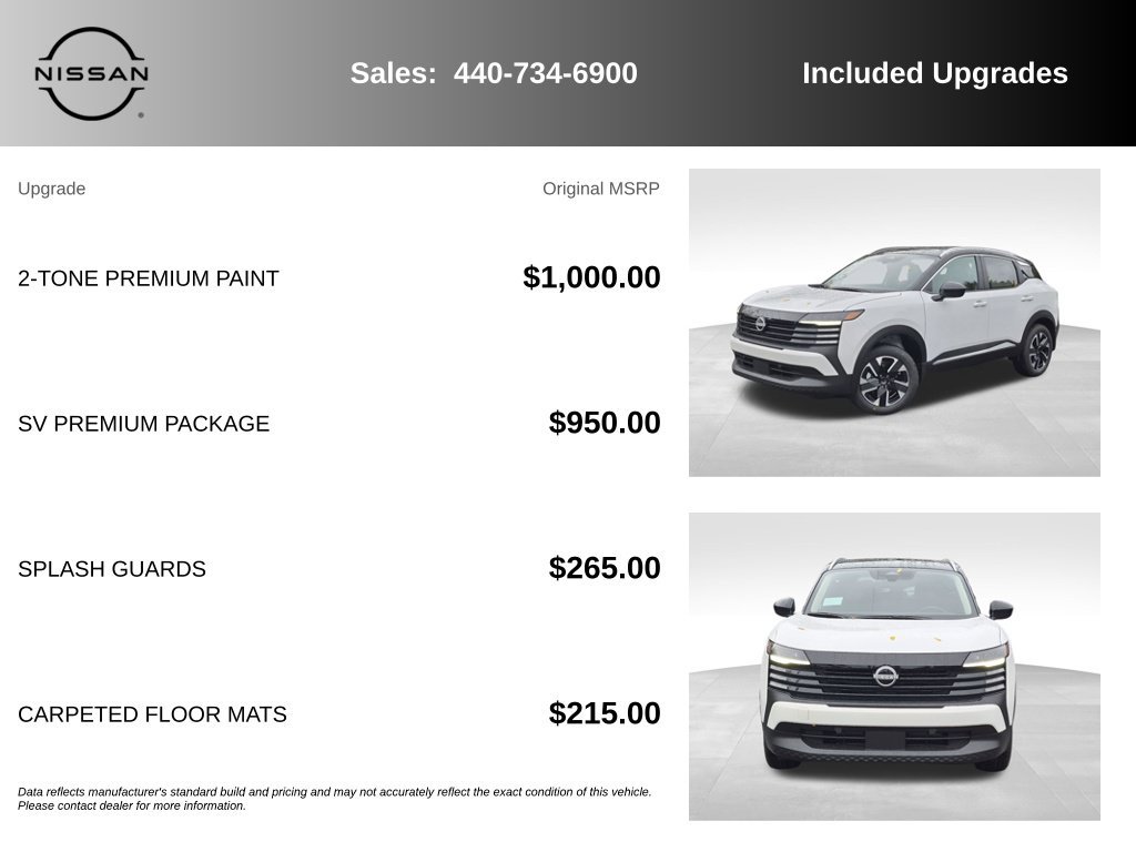 New 2027 Nissan Kicks SV w/ SV Premium Package AWD/4WD image 7