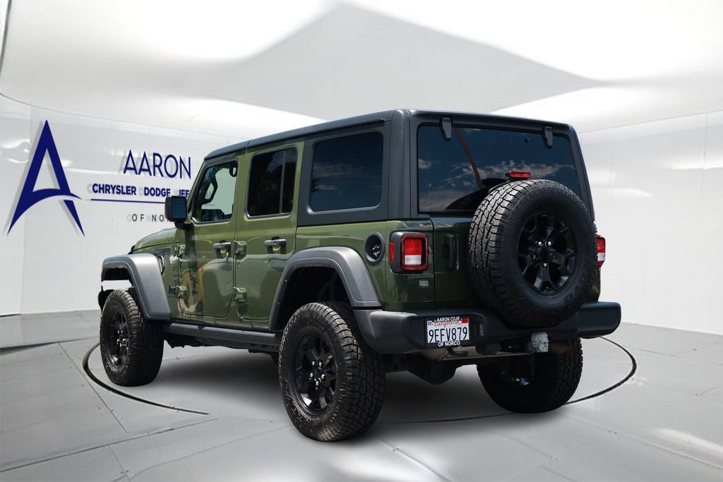 Used 2023 Jeep Wrangler Unlimited Sport AWD/4WD image 2