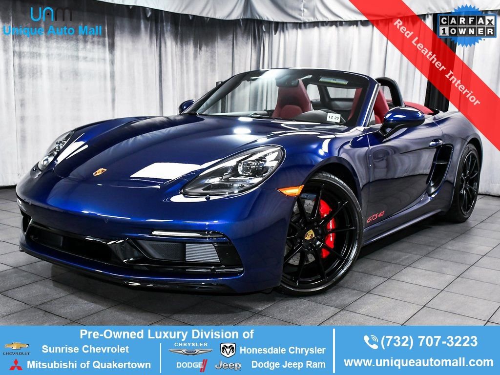 Used 2025 Porsche 718 Boxster GTS image 1