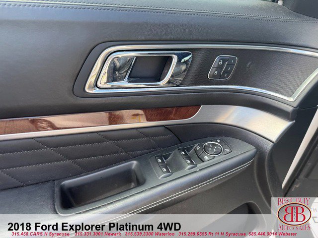 Used 2018 Ford Explorer Platinum AWD/4WD image 12