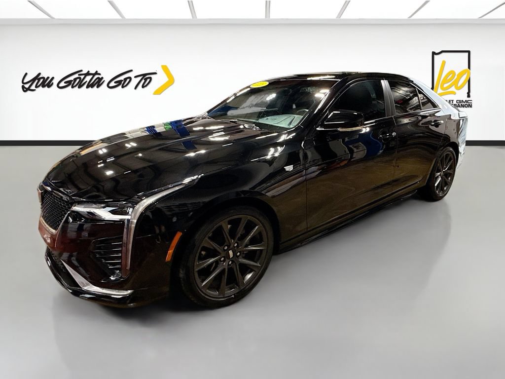 Used 2025 Cadillac CT4 Sport w/ Climate Package RWD image 1