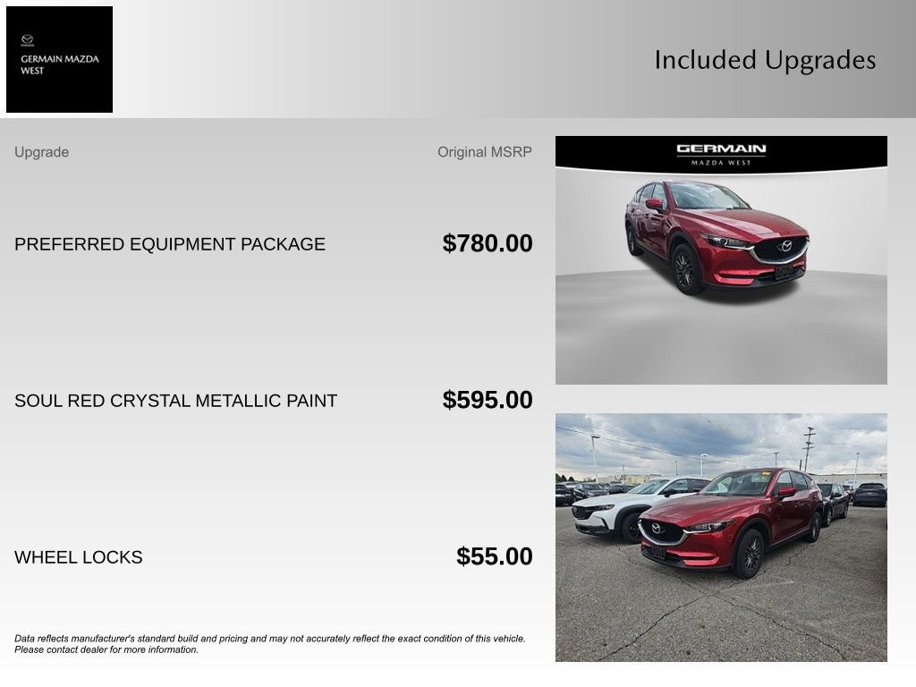 Used 2017 MAZDA CX-5 Touring w/ Preferred Equipment Package AWD/4WD image 11