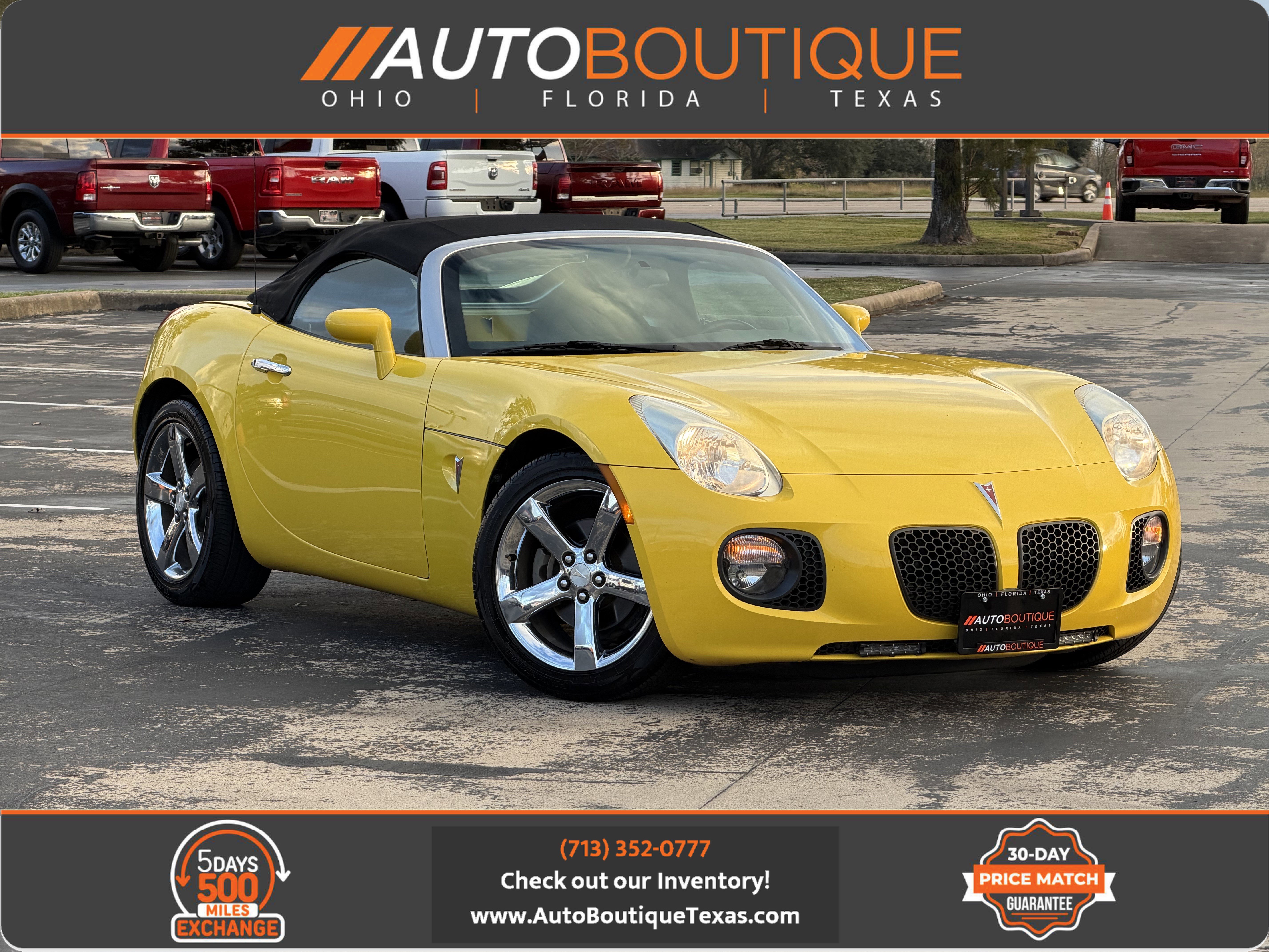 Used 2007 Pontiac Solstice GXP
