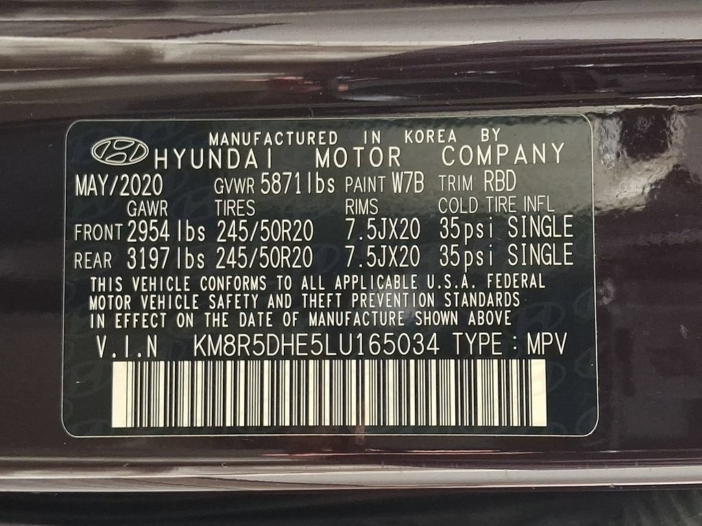 Used 2020 Hyundai Palisade Limited AWD/4WD image 28