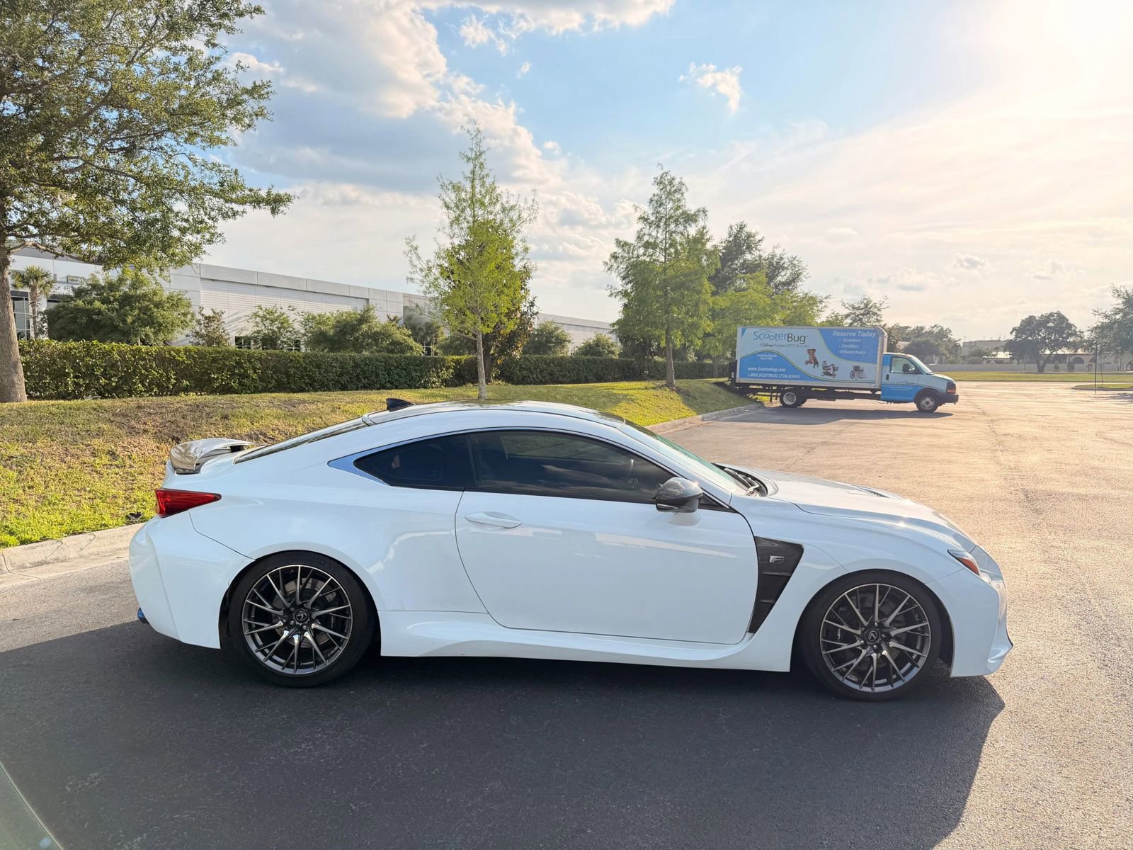 Used 2015 Lexus RC F w/ Performance Package RWD image 2