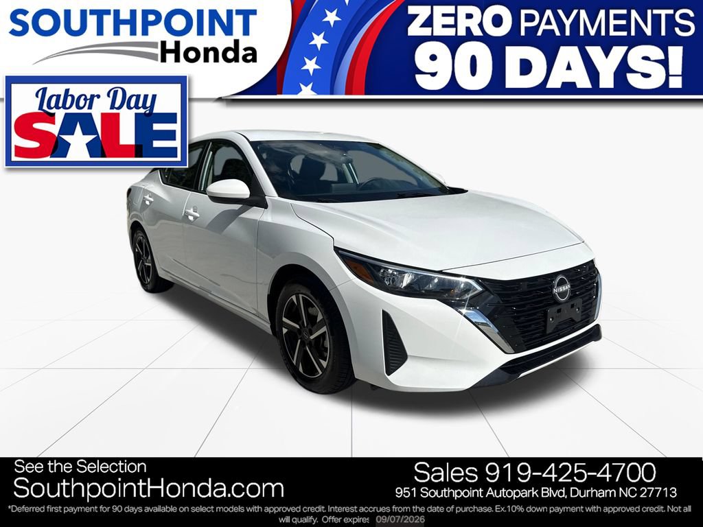 Used 2025 Nissan Sentra SV FWD image 1