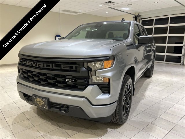 Certified 2024 Chevrolet Silverado 1500 Custom w/ LPO, Dark Essentials Package