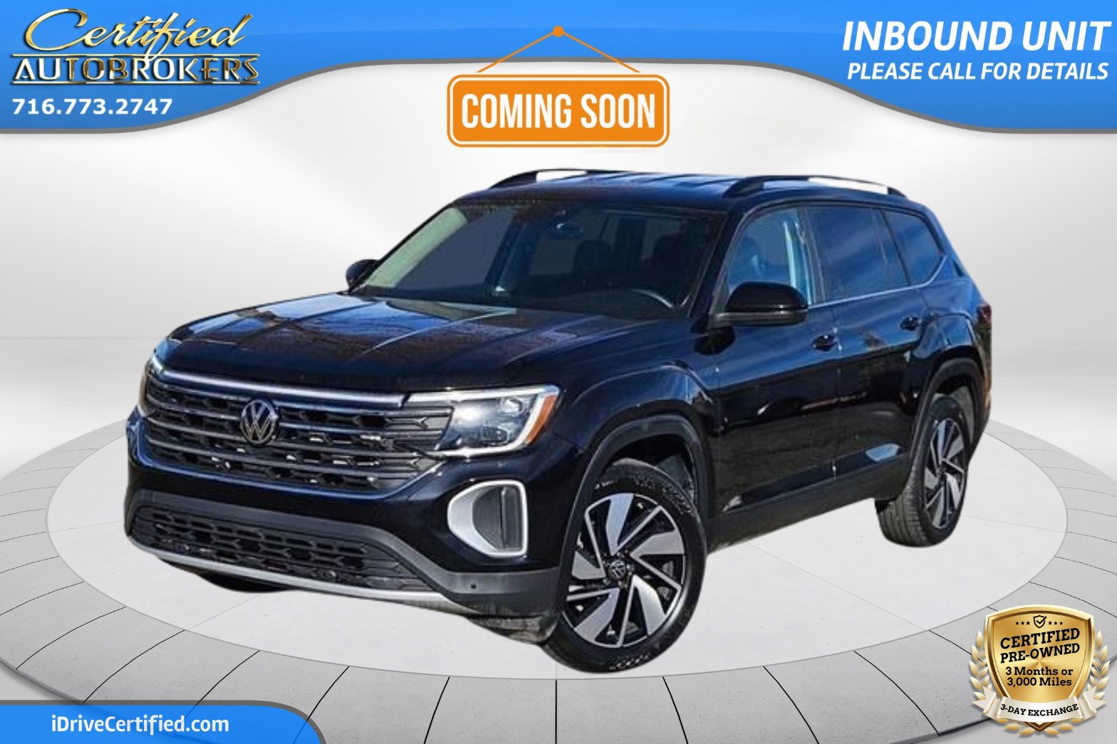 Used 2025 Volkswagen Atlas SE