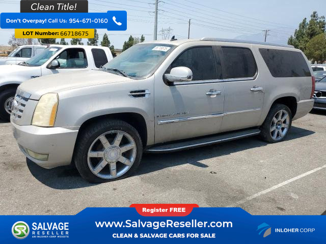 Used 2007 Cadillac Escalade ESV AWD w/ Information Package